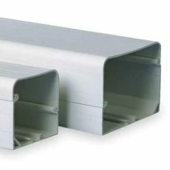 New 🧨 DiversiTech® SpeediChannel™ 78-3/4 x 6 in. Line Set Cover System Plastic in Natural ✔️