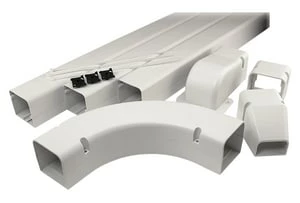 Best deal 👏 DiversiTech® SpeediChannel® 48-22/25 x 4 in. Line Set Cover System Plastic in Natural 🧨